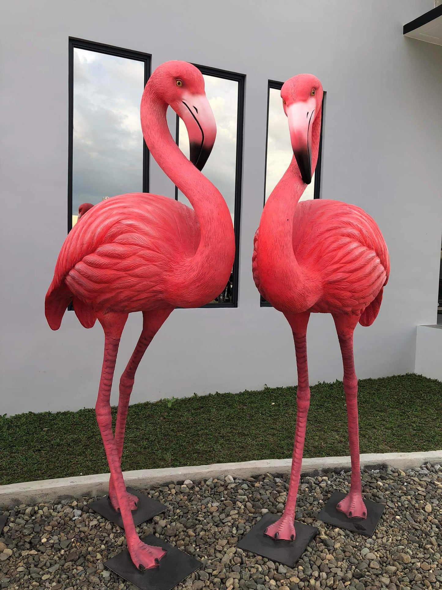 Fiberglass Flamingo