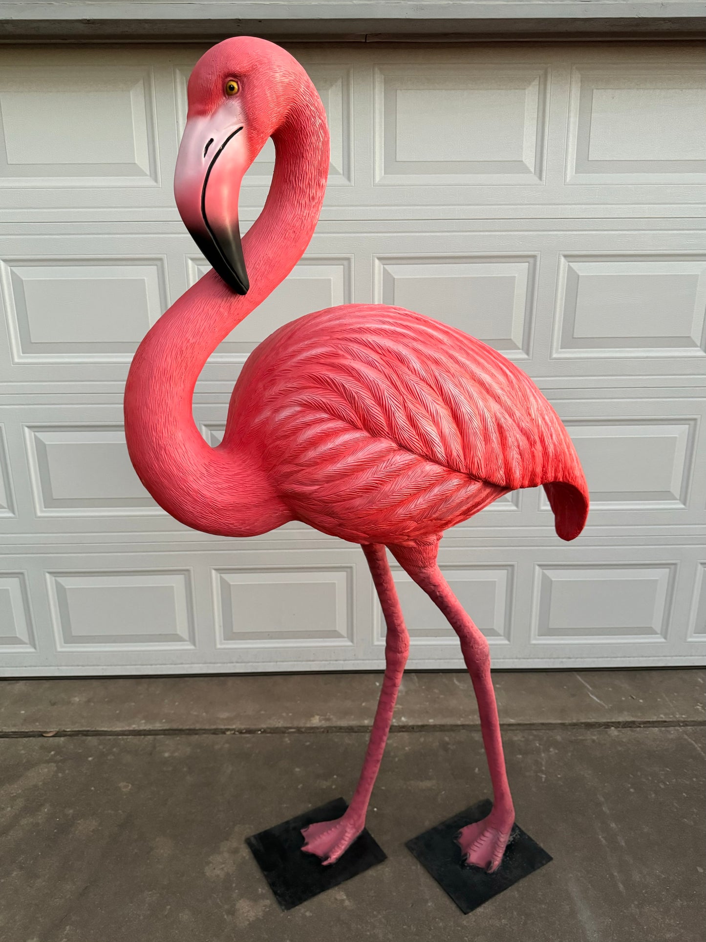 Fiberglass Flamingo