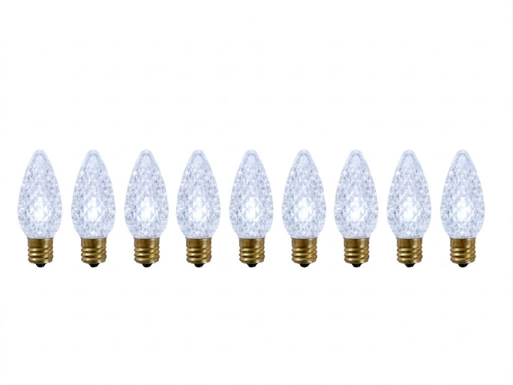 (100 pack) c9 LED SMD bulbs New for 2026