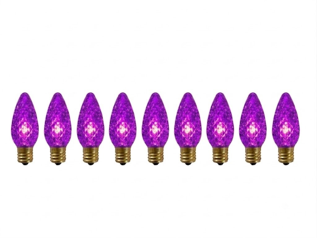 (100 pack) c9 LED SMD bulbs New for 2026