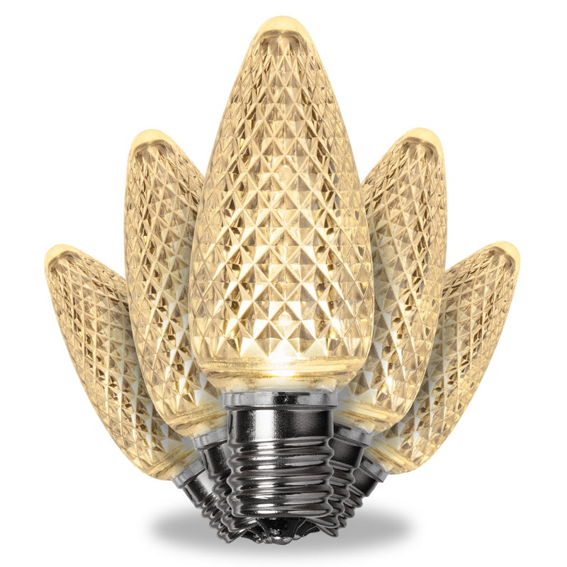 Led C9 warm white bulb (25 count) image 0