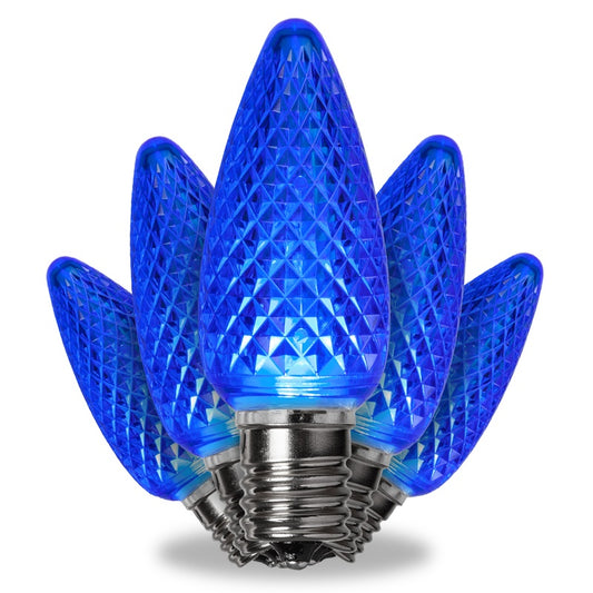 Led C9 Blue bulb (25 count) image 0