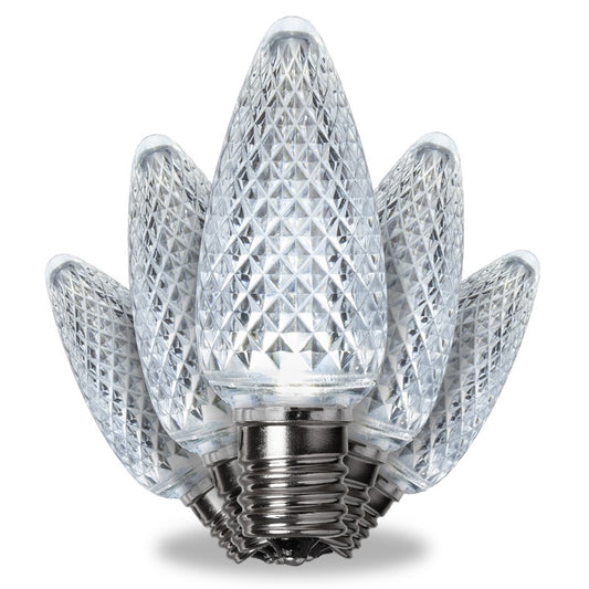 Led C9 Cool white bulb (25 count) image 0