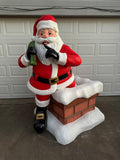 Giant fiberglass santa image 0