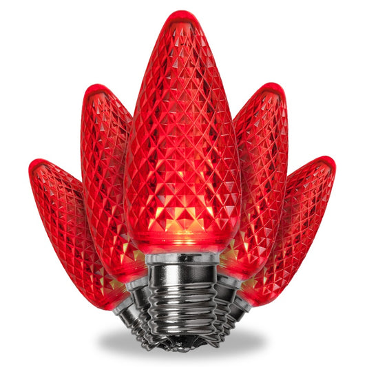 Led C9 Red bulb (25 count) image 0