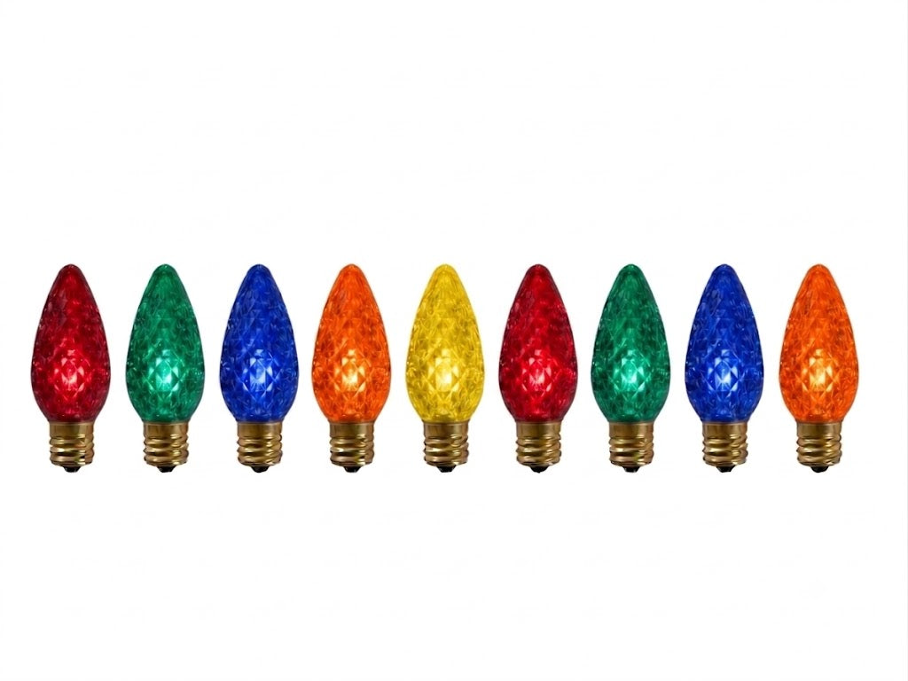 (100 pack) c9 LED SMD bulbs New for 2026