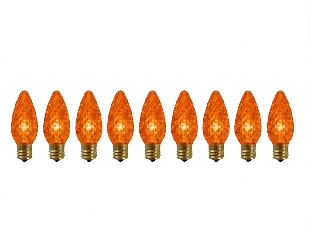 (100 pack) c9 LED SMD bulbs New for 2026