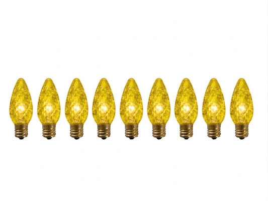 C9 Yellow bulb (25 count) 2025 New bulb