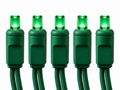 LED Green mini lights