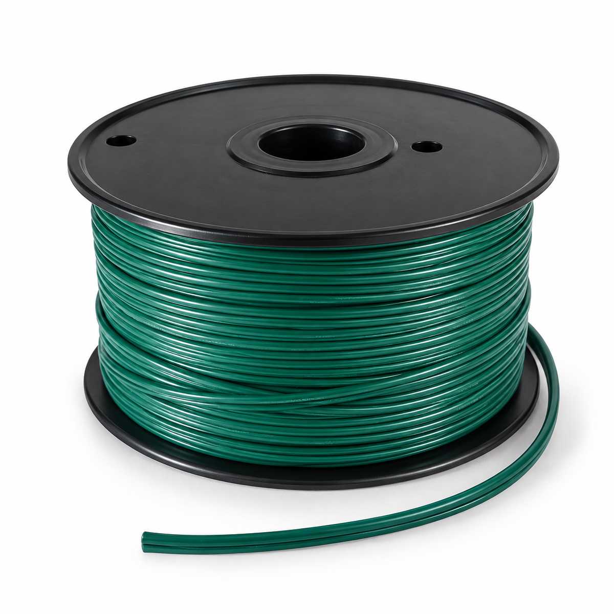 250 FT SPT-1 Christmas Light Extension Wire – 18 AWG – Dark Green