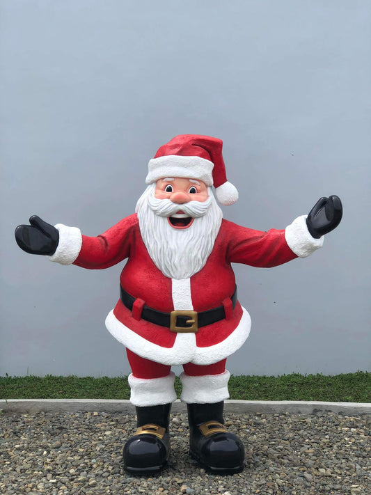 Greeting Santa