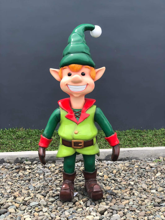 Fiberglass Standing Elf