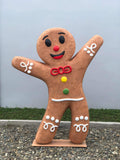 Fiberglass Gingerbread man