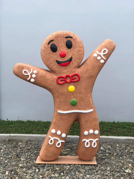Fiberglass Gingerbread man