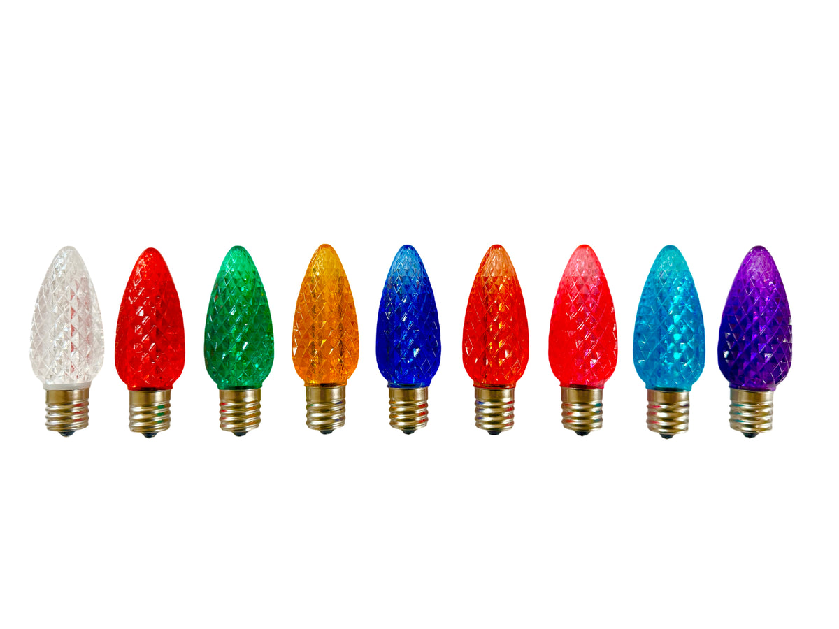 (100 pack) c9 LED SMD bulbs New for 2026