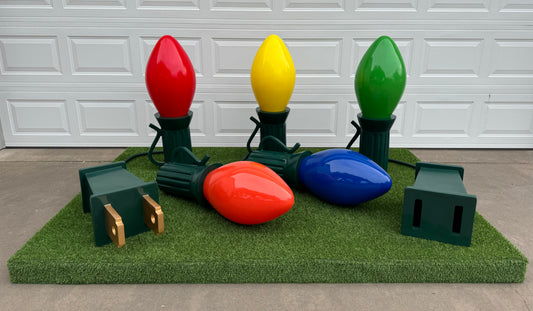 Giant 3' Light Up Light Bulbs