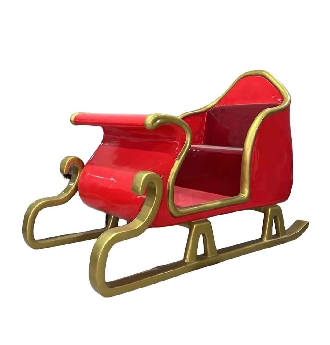 Fiberglass Santa Sleigh