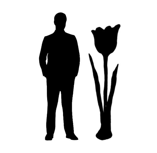 Giant Fiberglass Tulip